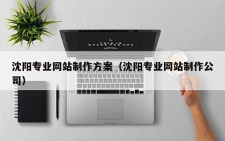 吕梁沈阳专业网站制作方案（沈阳专业网站制作公司）